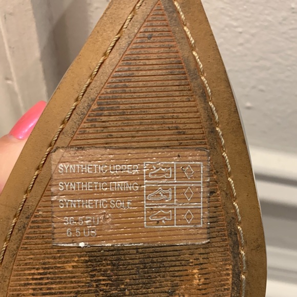 French Connection Silver Mirror Heels - Picture 4 of 7